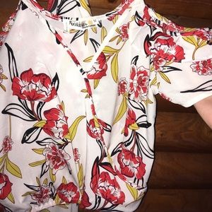 Two piece floral set